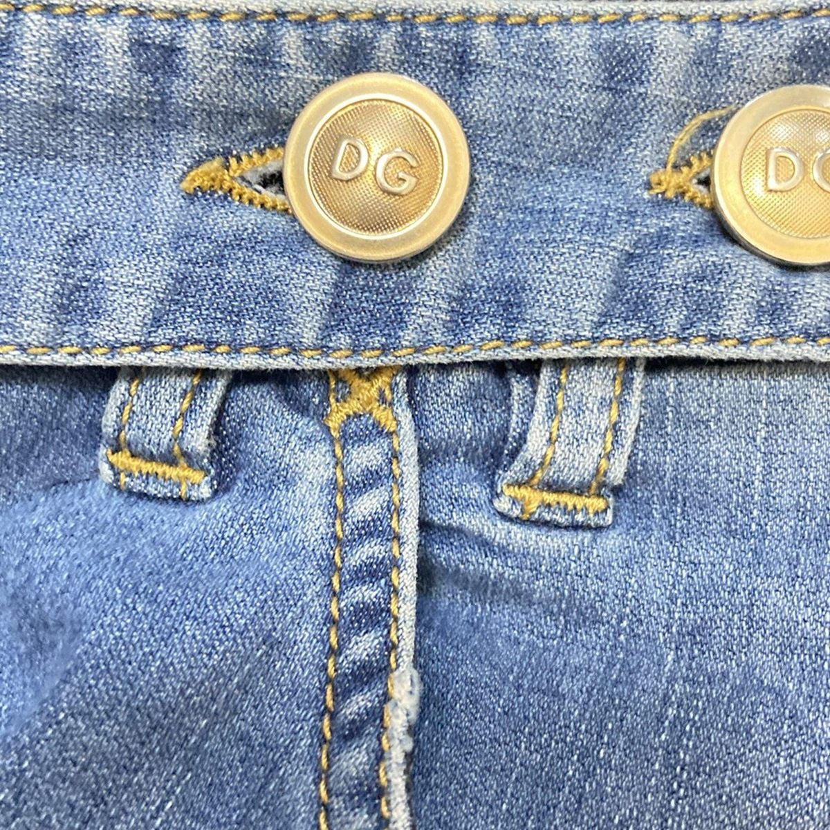 ブルー クロップド