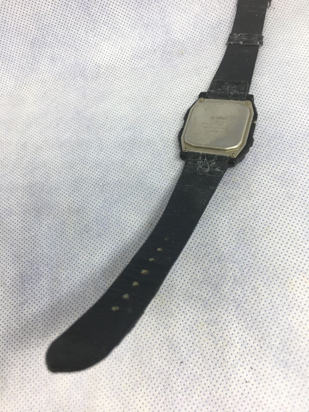 稼働 Casio CALENDAR MEMO W-49 カシオ カレンダー メモ クォーツ 