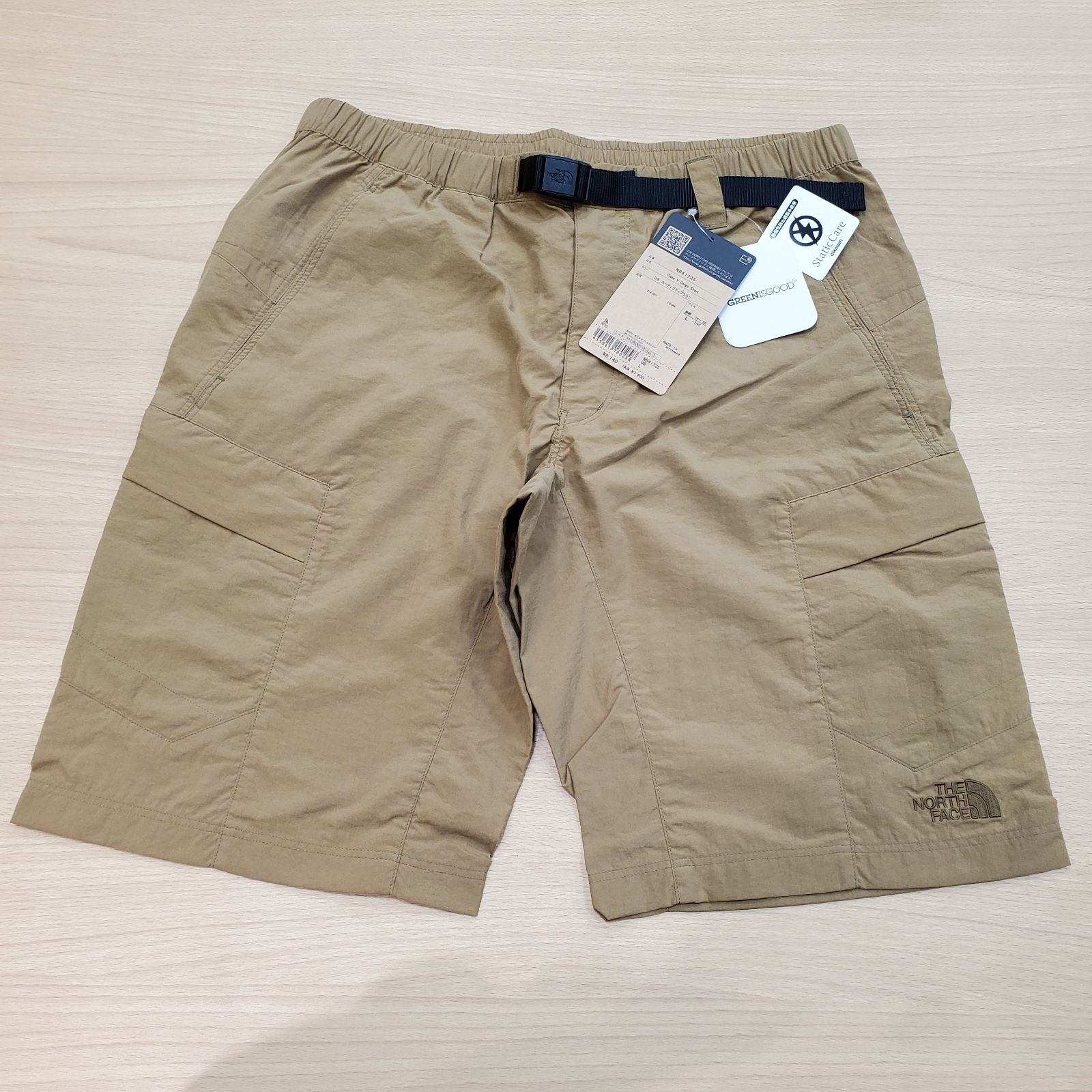 EL5 THE NORTH FACE ザノースフェイス NB41725 ユーティリティブラウン ハーフカーゴパンツ MK9711