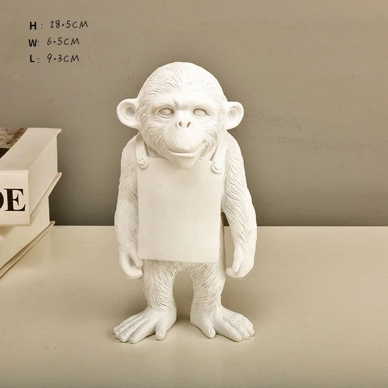 Banksy Kevin FrancisCeramics  猿 陶器 彫刻 置物 Banksy Kevin FrancisCeramics 猿 陶器 彫刻 置物