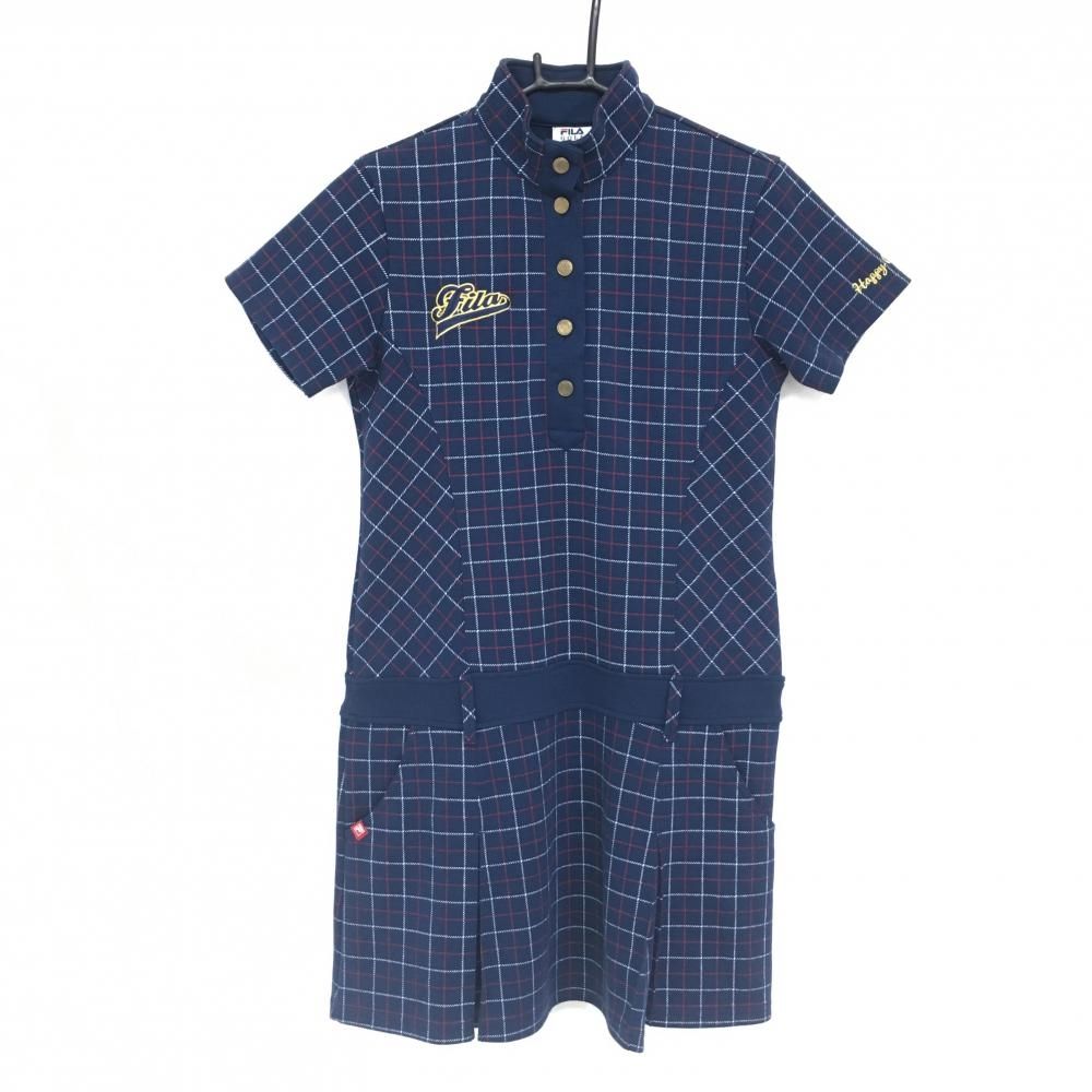 美品☆FILA ゴルフウェア 半袖 ワンピース　ボックスプリーツ　ネイビー　M 楽天市場】【30%OFFセール】FILA GOLF/フィラゴルフ ゴルフ