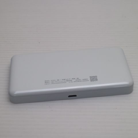 超 Speed Wi-Fi 5G X12 NAR03 アイスホワイト AU ルーター NEC 土日祝発送OK 04000