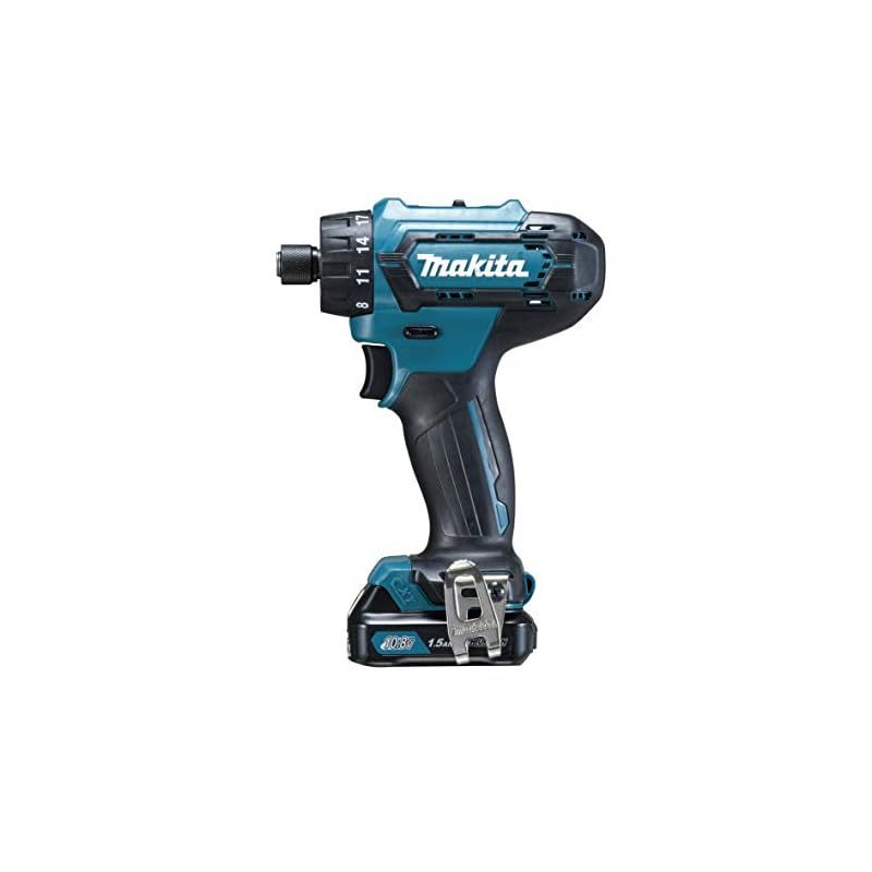 マキタ Makita 充電式ドライバドリル 10.8V1.5Ah Led ライト バッテリ 充電器 ツールバッグ付 DF033DSHS 1