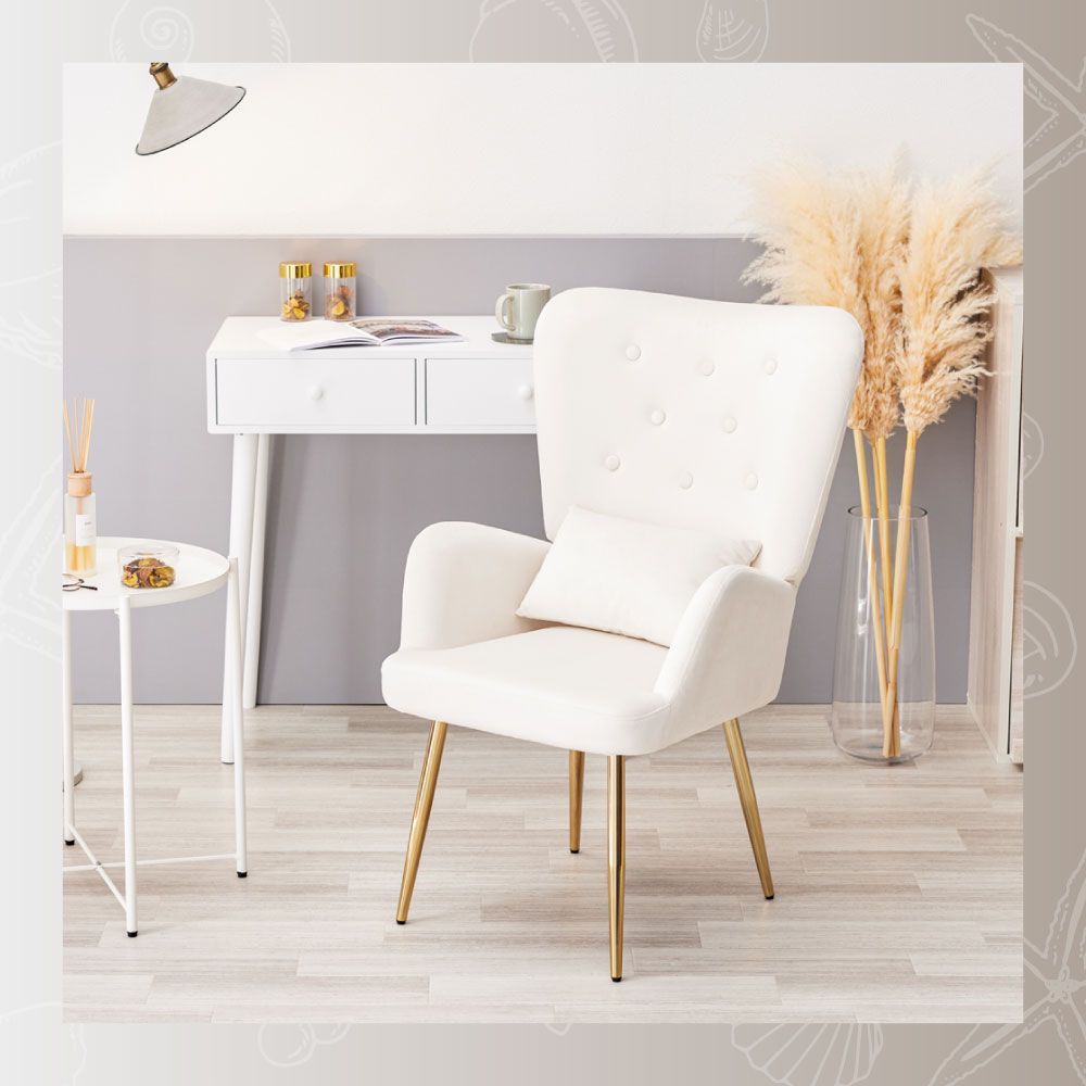 2脚セット Luminaダイニングチェア おしゃれ デスクチェア 椅子 ハイバック ダイニングチェア 肘付き リラックス オフィスチェア パソコンチェア 白