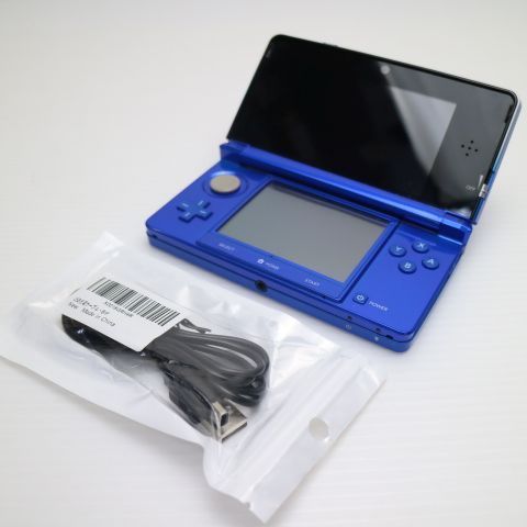 良品中古 ニンテンドー3DS コバルトブルー 即日発送 game 任天堂