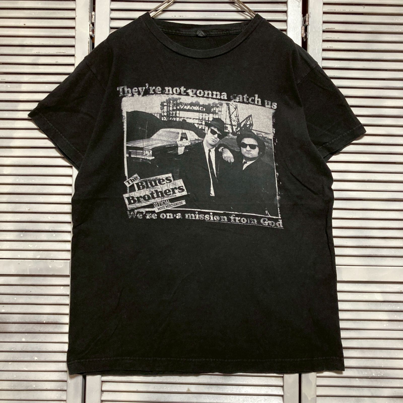 【映画「ブルース・ブラザーズ」古着 Tシャツ】Blues Brothers US USED THE BLUES BROTHERS ブルースブラザーズ Tシャツ ロック