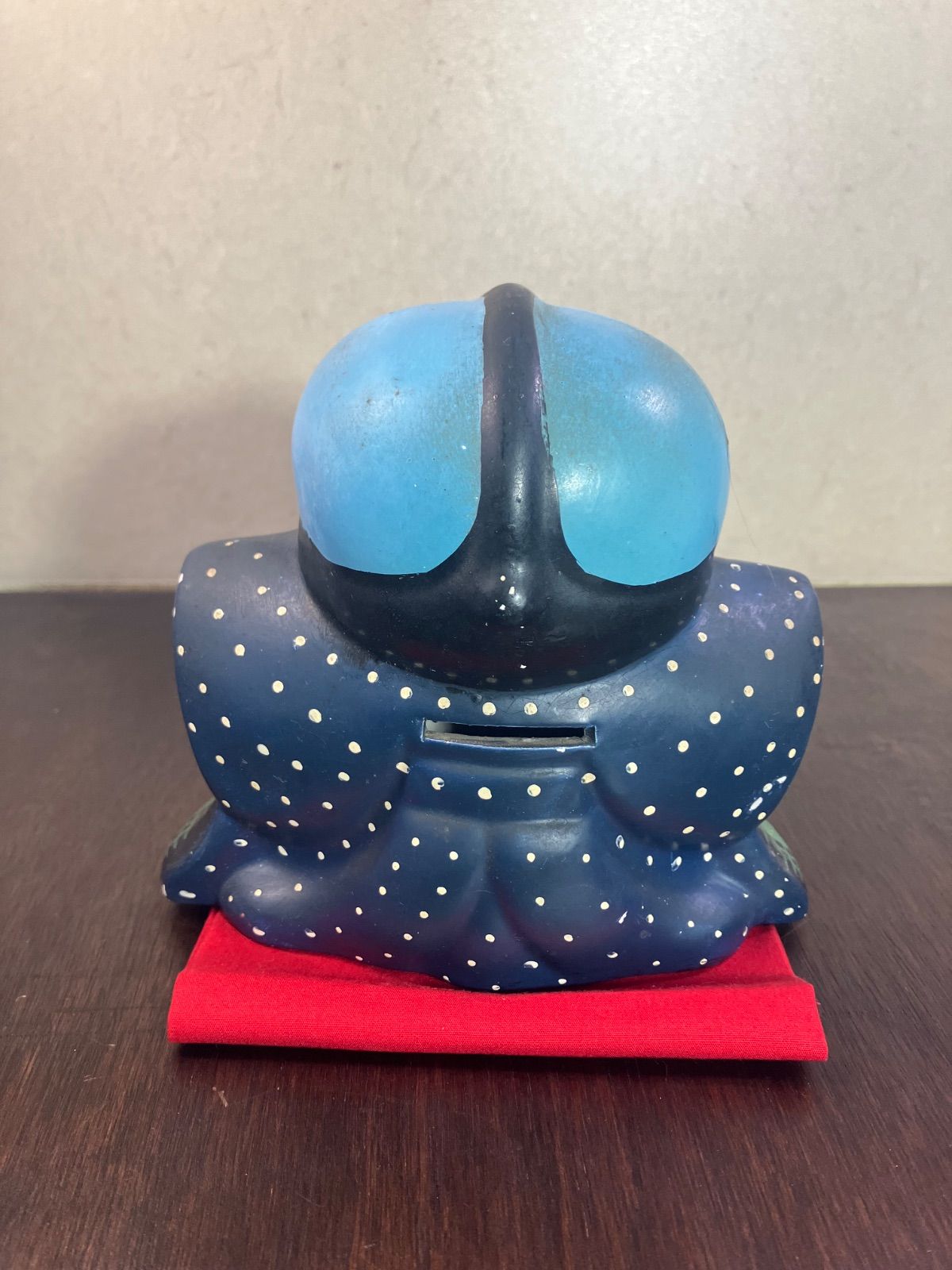 福助 置物 縁起物 陶器 貯金箱 骨董品 アンティーク レトロ骨董品