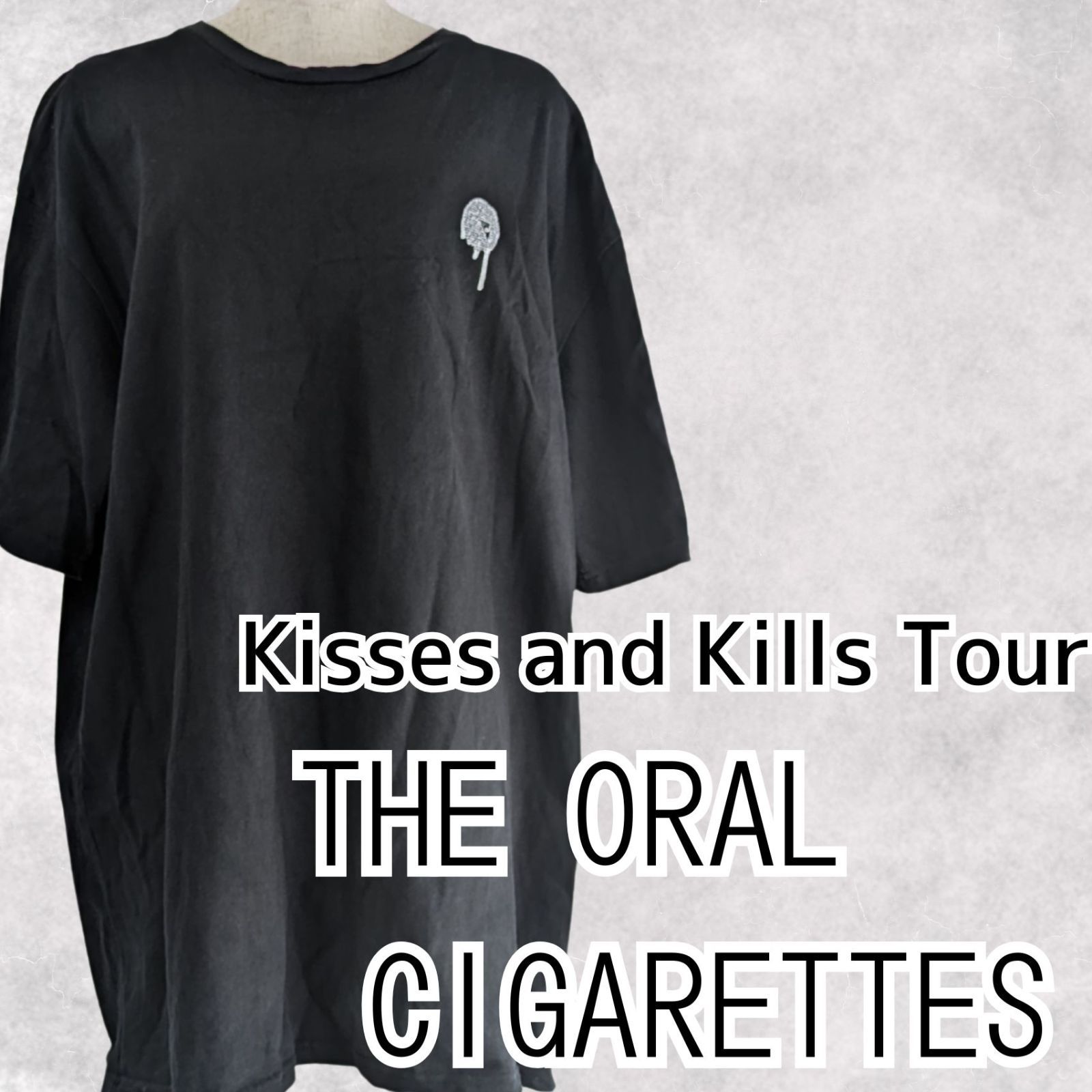 USED THE ORAL CIGARETTES Tシャツブラック XLサイズ 半袖 古着