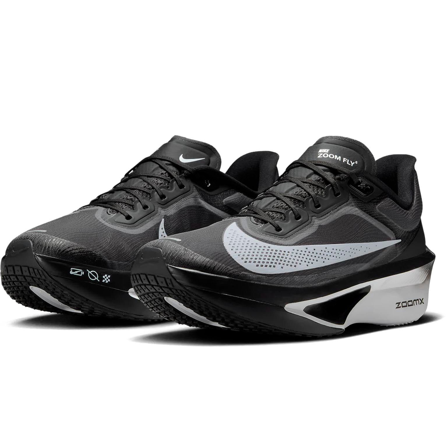 ナイキ ズーム フライ 6 ZOOM FLY 6 ブラック|ライトスモークグレー|ホワイト FN8454-001 28.5cm 28.5 cm