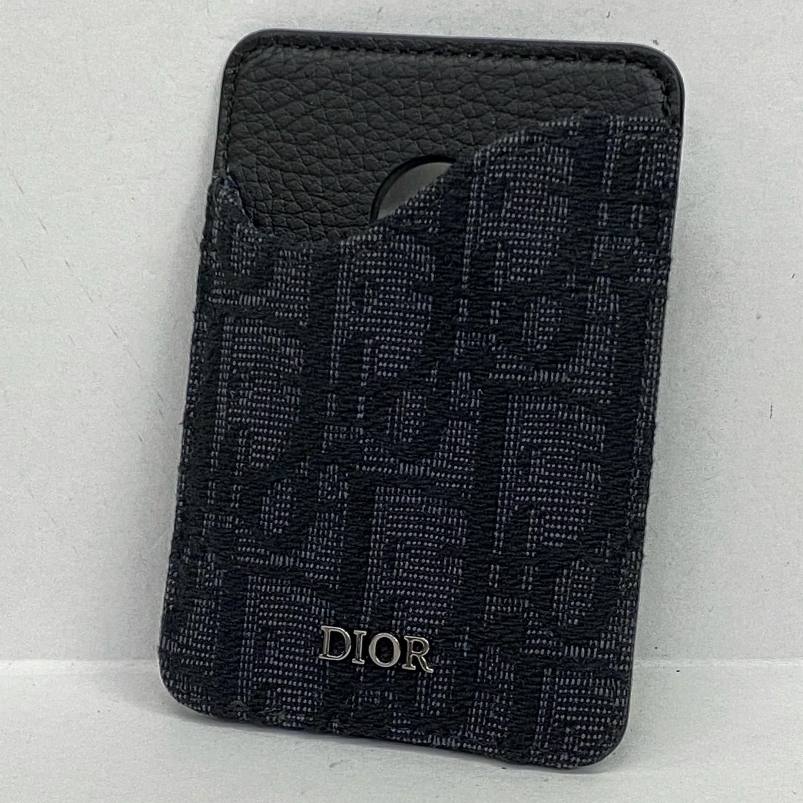 加古川店 Dior | ディオール カードケース Saddleマグネット オブリークジャガード 135