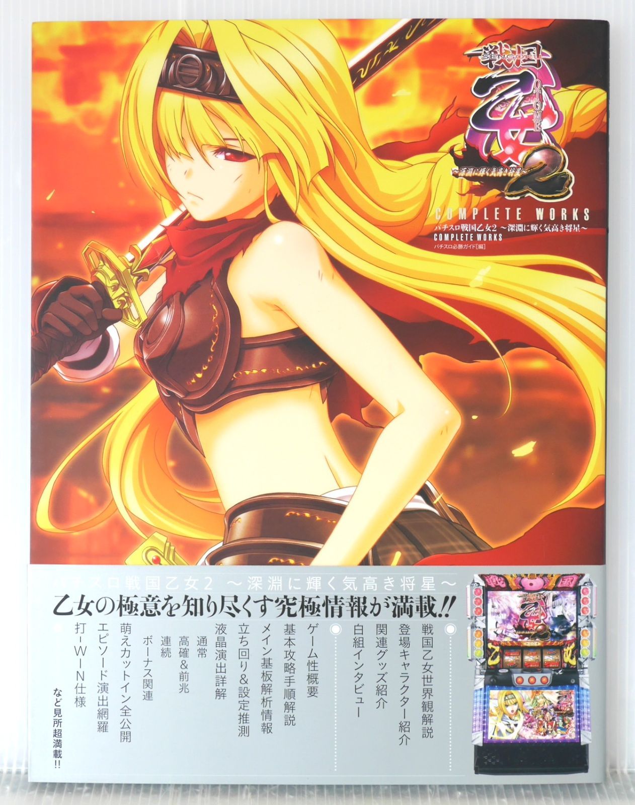特典ポストカード未開封) 初版 絶版 パチスロ戦国乙女2 ~深淵に