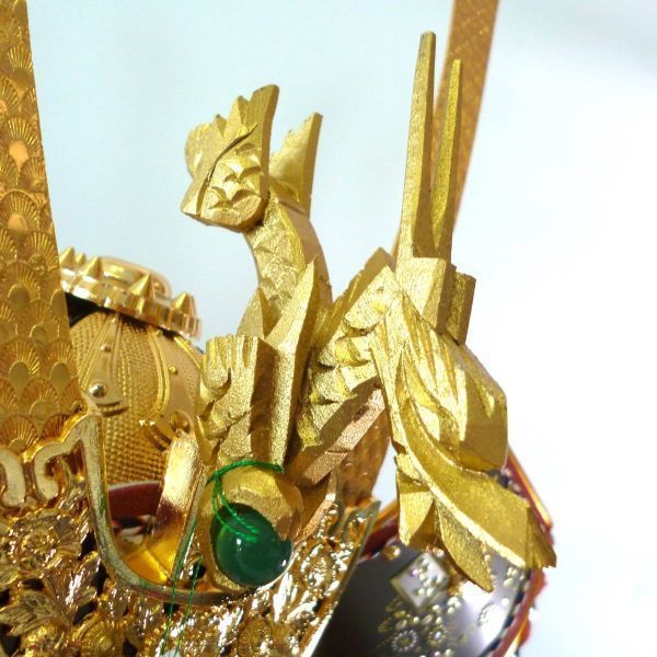 新品 最高級 寛山作 長鍬形 御飾兜 甲冑 宝石鑑別書 メノウ 瑪瑙 新品 最高級 寛山作 長鍬形 御飾兜 甲冑 宝石鑑別書 メノウ 瑪瑙