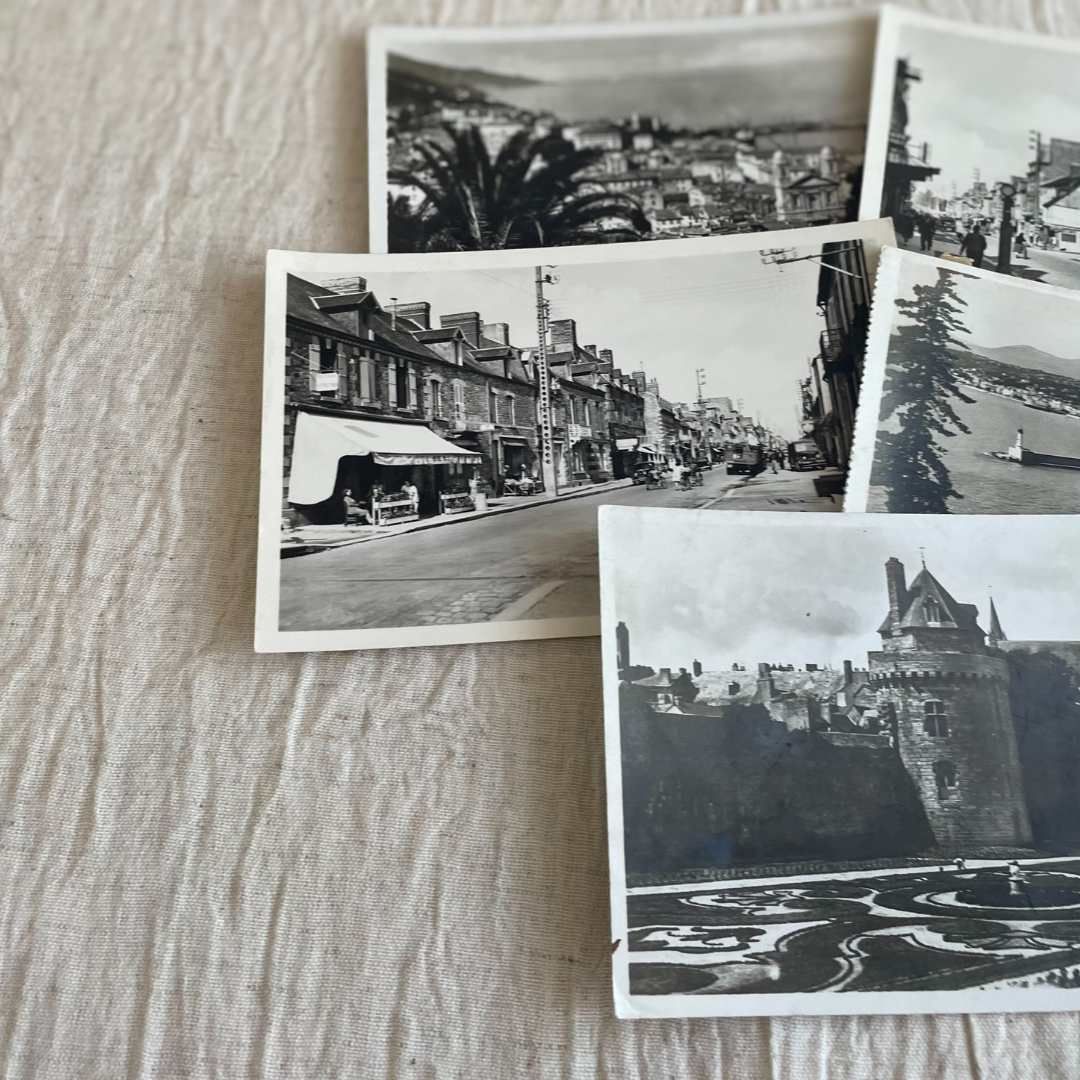 特別価格】アンティーク ポストカード フランス直輸入 お城 街並み