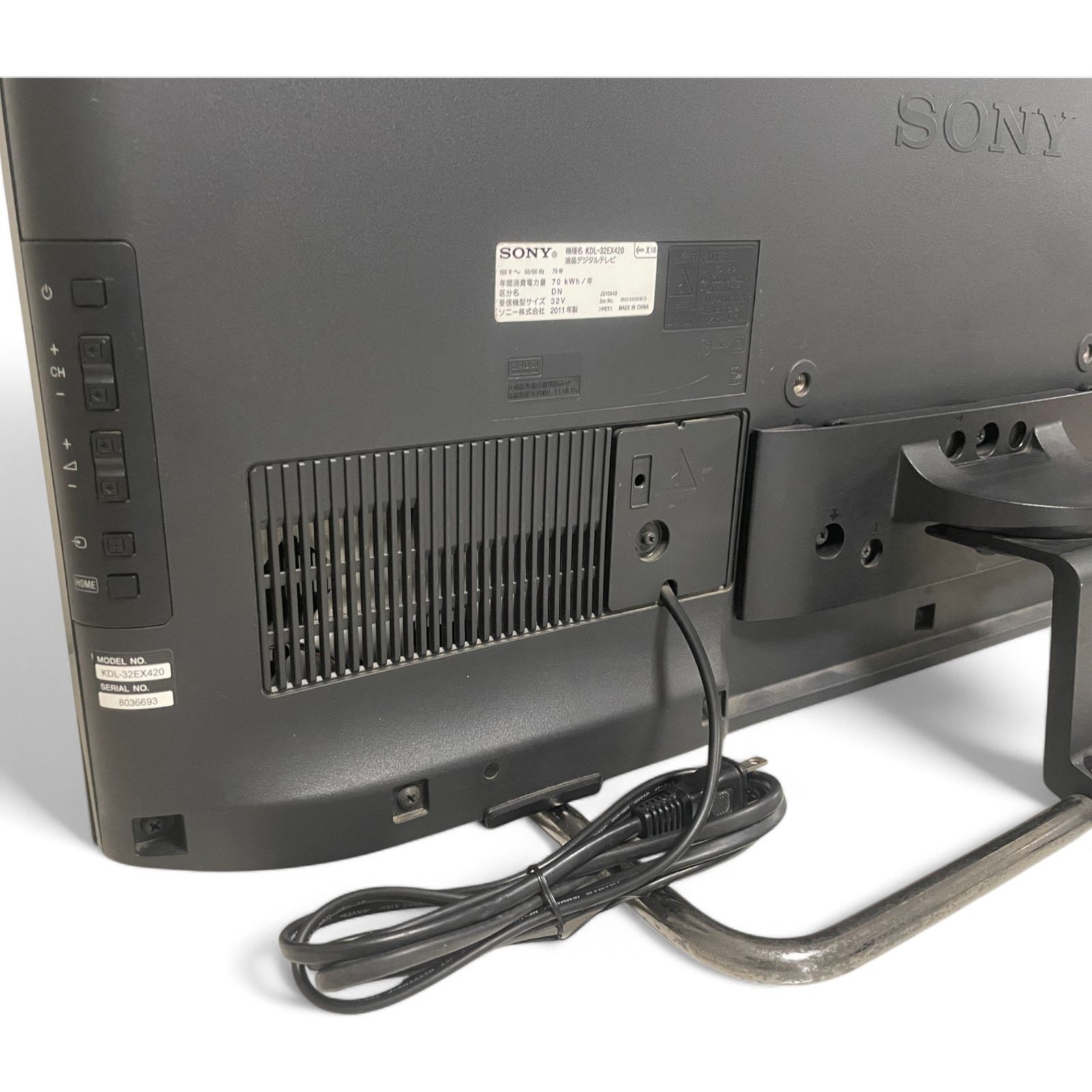 ○ ソニー SONY 液晶デジタルテレビ ブラビア KDL-32EX420 2011 ○ ソニー SONY 液晶デジタルテレビ ブラビア KDL-32EX420 2011