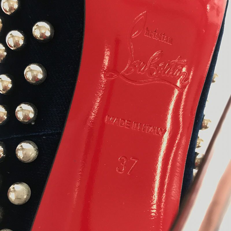 美品】 Christian Louboutin / クリスチャンルブタン | ベロア 美品】 Christian Louboutin / クリスチャンルブタン | ベロア