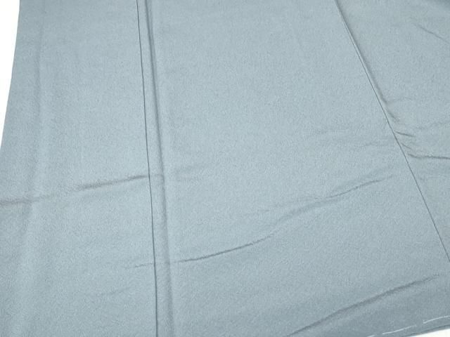 平和屋着物▽上質な色無地 単衣 牡丹鼠色 伊勢丹扱い 正絹