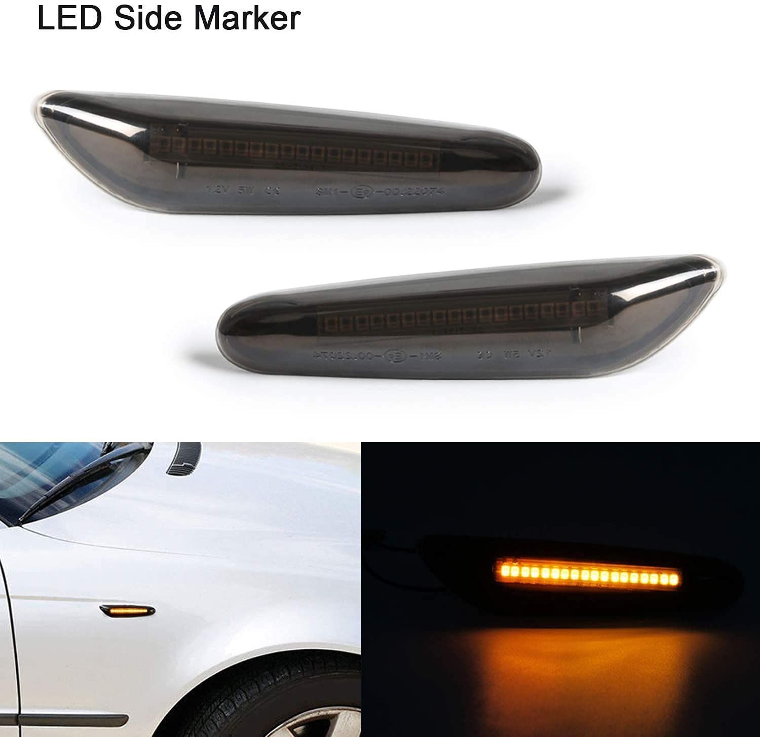 GemPro LED サイドマーカー BMW適用 1シリーズ E81 E82 E87 E88