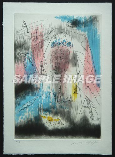 アンドレ・マッソン オリジナル・エッチング１点入り挿画本「オーレリア」#FA000066