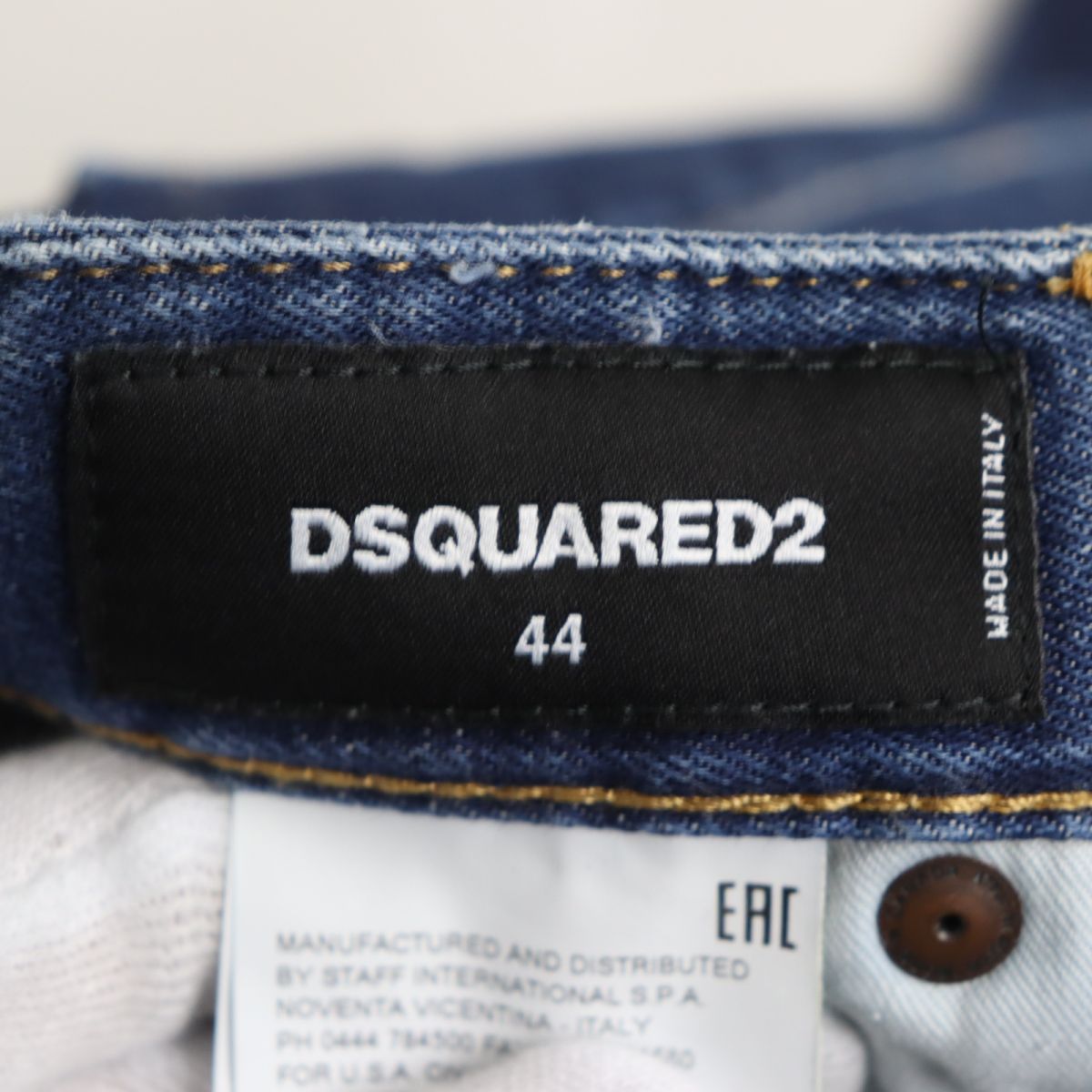 ドンドン見直し】美品○DSQUARED2 ディースクエアード Slim jean