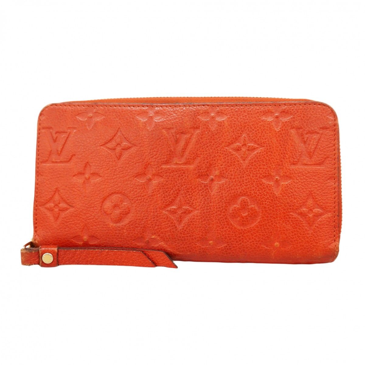 5mc2817 ルイヴィトン 長財布 モノグラム アンプラント ジッピーウォレット M60547 オリアン レディース