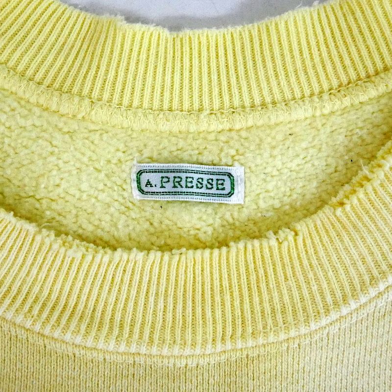 A.PRESSE アプレッセ 国内正規 23AW Vintage Sweatshirt ビンテージ