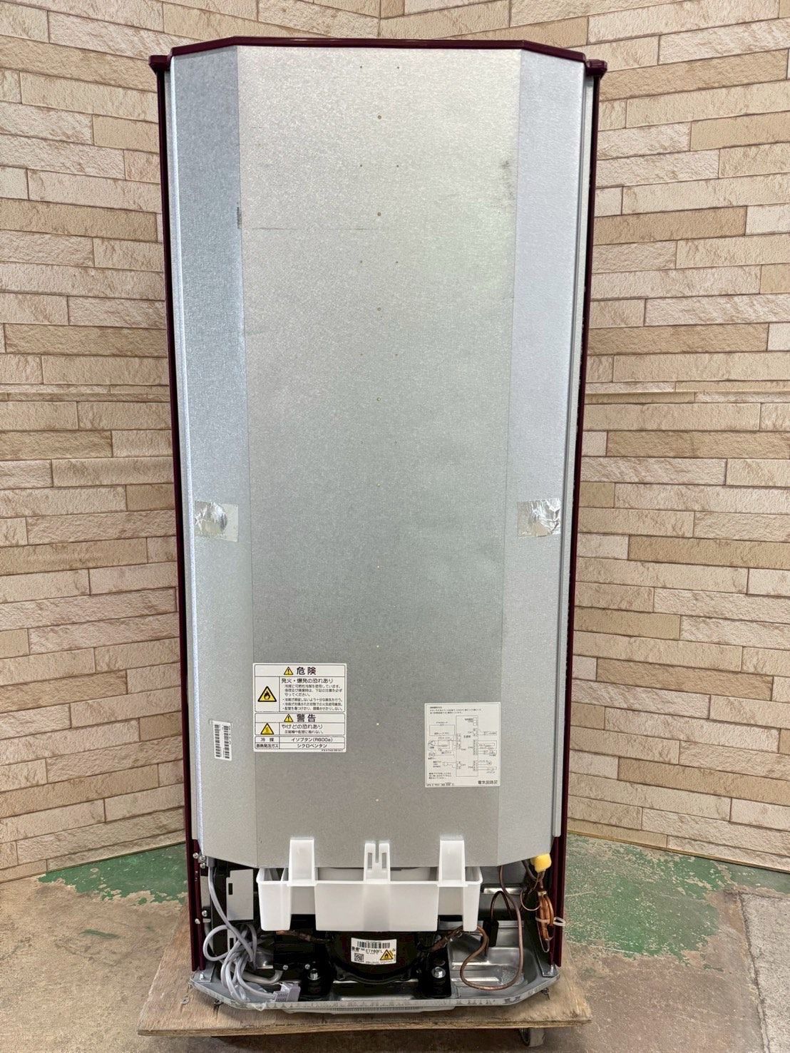 大阪送料無料★3か月保障付き★2021年★AQR-17M(R)★IR-676 大阪送料無料☆3か月保障付き☆冷蔵庫☆アクア☆2ドア