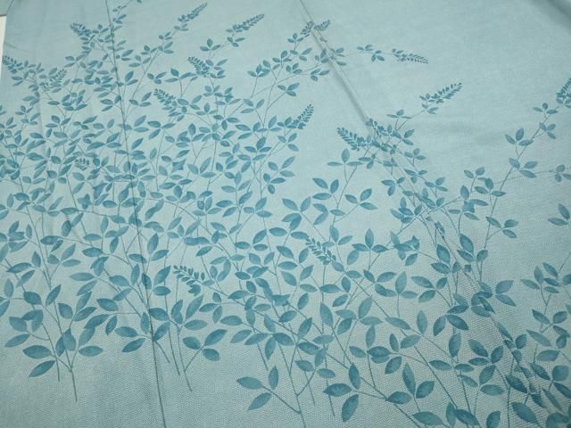 平和屋着物＊夏物 人間国宝 小宮康孝 色留袖 江戸小紋 絽 枝葉文 鮫小  