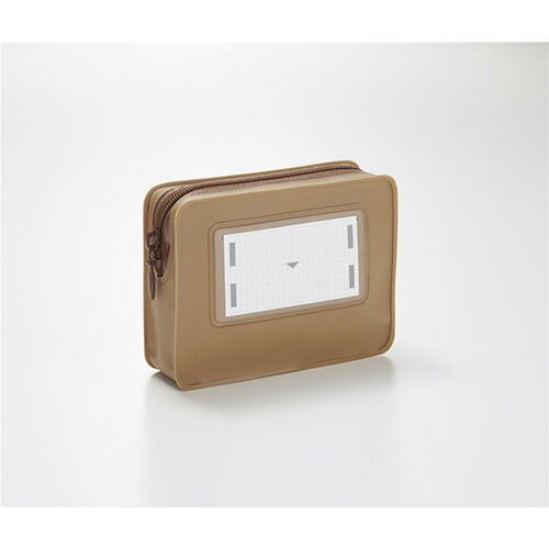 (まとめ）【コクヨ】 ポーチ ミニポーチ レトロブング   セピア JBRBMP10-3 【×10セット】