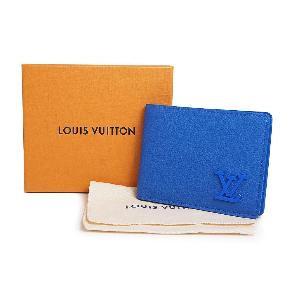 ルイヴィトン　アエログラム　ポルトフォイユ・ミュルディプル　財布　保存袋・箱付 LOUIS VUITTON - ルイ ヴィトン ポルトフォイユ ミュルティプル