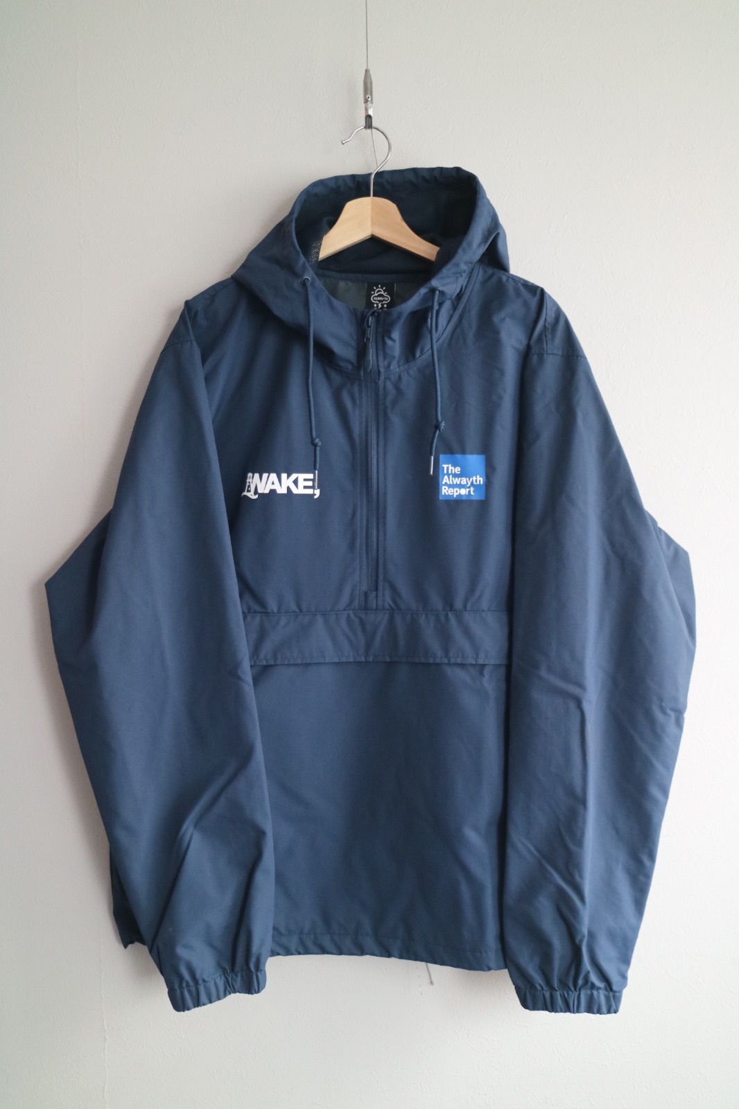 ジャケット・アウター wake sapporo ALWAYTH Training jacket wake sapporo ALWAYTH Training jacket 美品】Alwayth for WakeSapporo