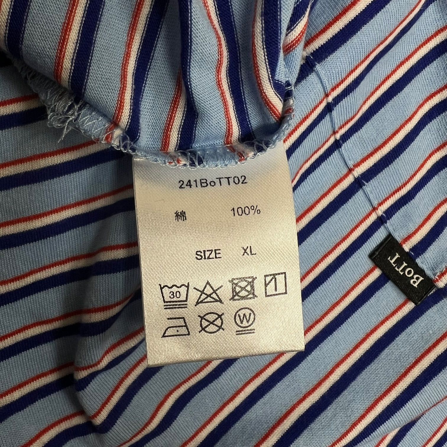 未使用品 BoTT 24SS Jacquard Border Pocket Tee ジャガード 未使用品 BoTT 24SS Jacquard Border Pocket Tee ジャガード