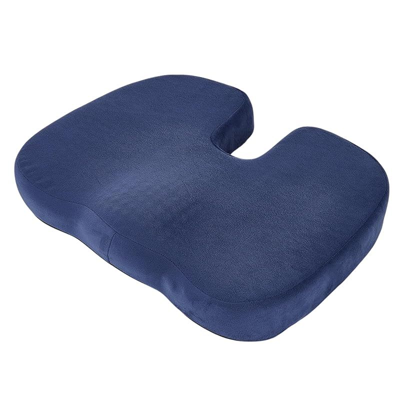 【在庫限り】VECELO 座面クッション 円座クッション 座布団 チェアパッド 低反発クッション 椅子 クッション チェアクッション u字クッション 腰痛 産後 痔 オフィス 正座 椅子 車 円座 メッシ