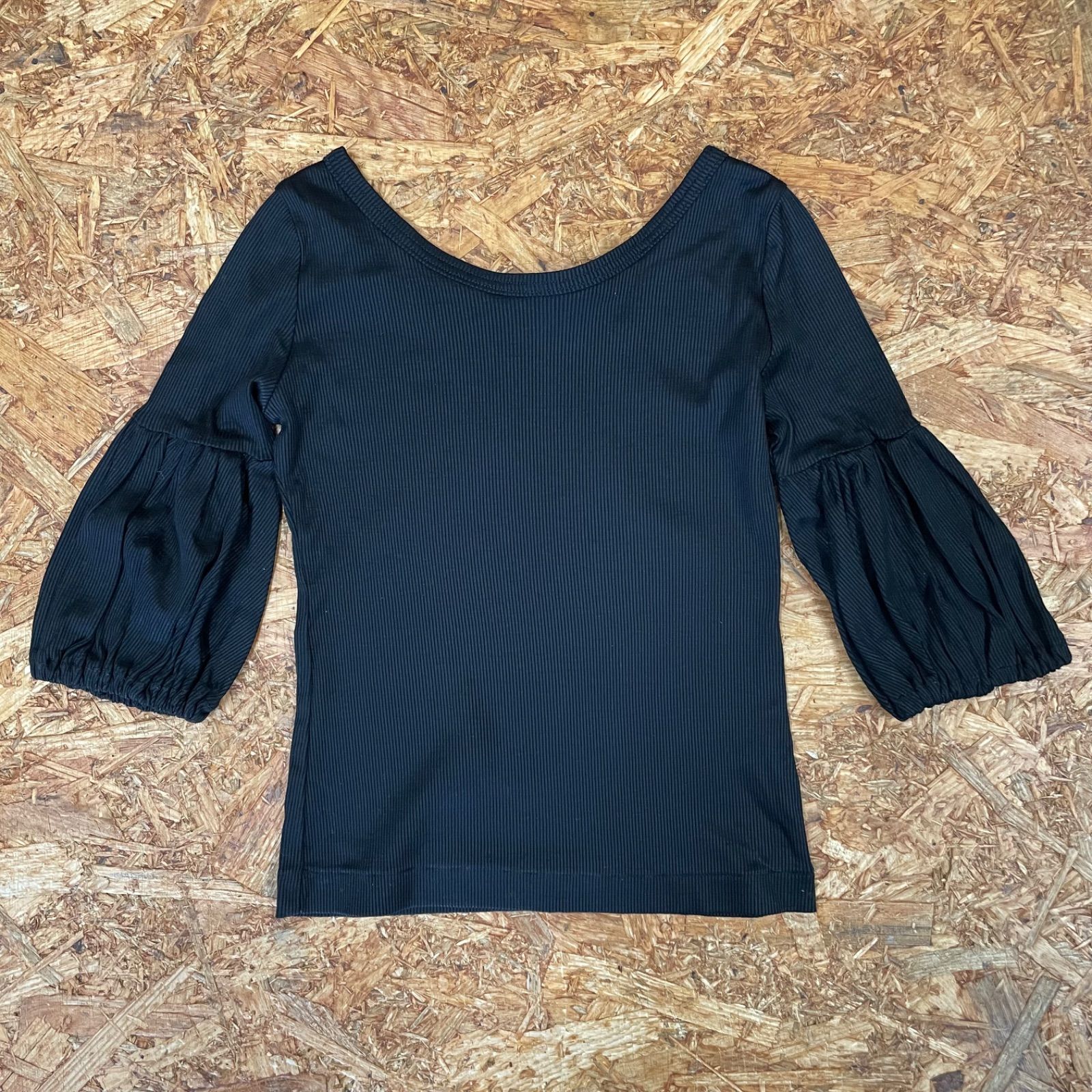 日本製 muchacha ムチャチャ カットソー S(100~110) ブラック 子供服  