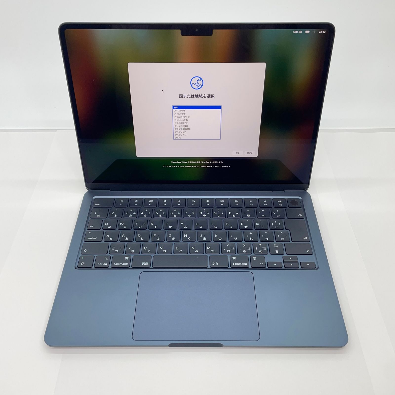 （バッテリー100％）MacBook Air 13インチM2チップ ミッドナイト バッテリー100％）MacBook Air 13インチM2チップ ミッドナイト