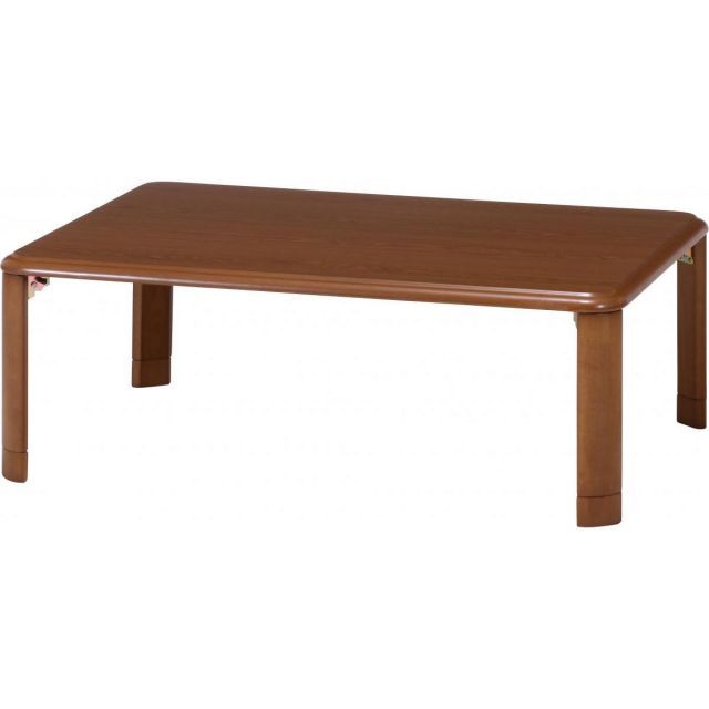 不二貿易 軽量継脚折り畳み座卓 １０５７５ ＭＢＲ 新生活 おしゃれ