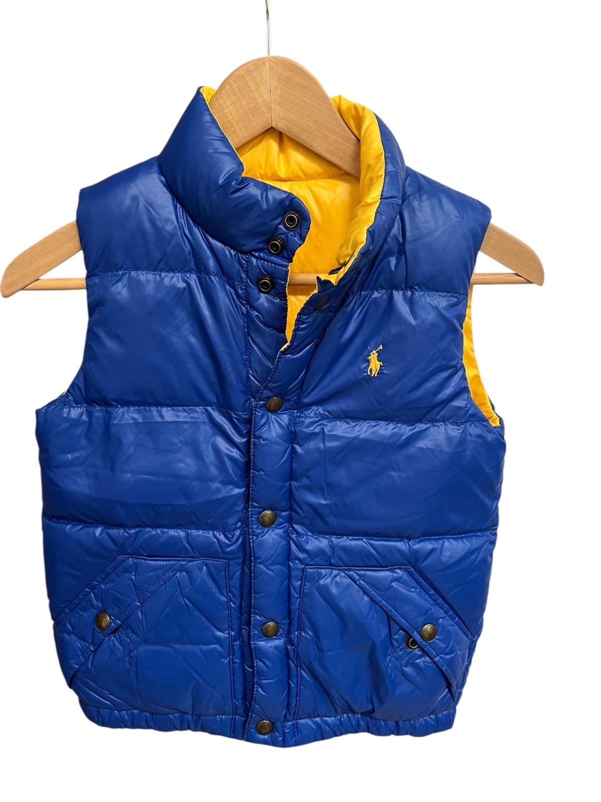 Z1572 POLO RALPH LAUREN ポロ ラルフローレン リバーシブル ダウン