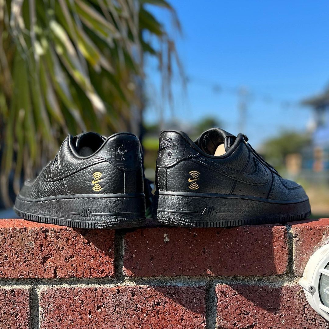 Air force 1 outlet low men's black