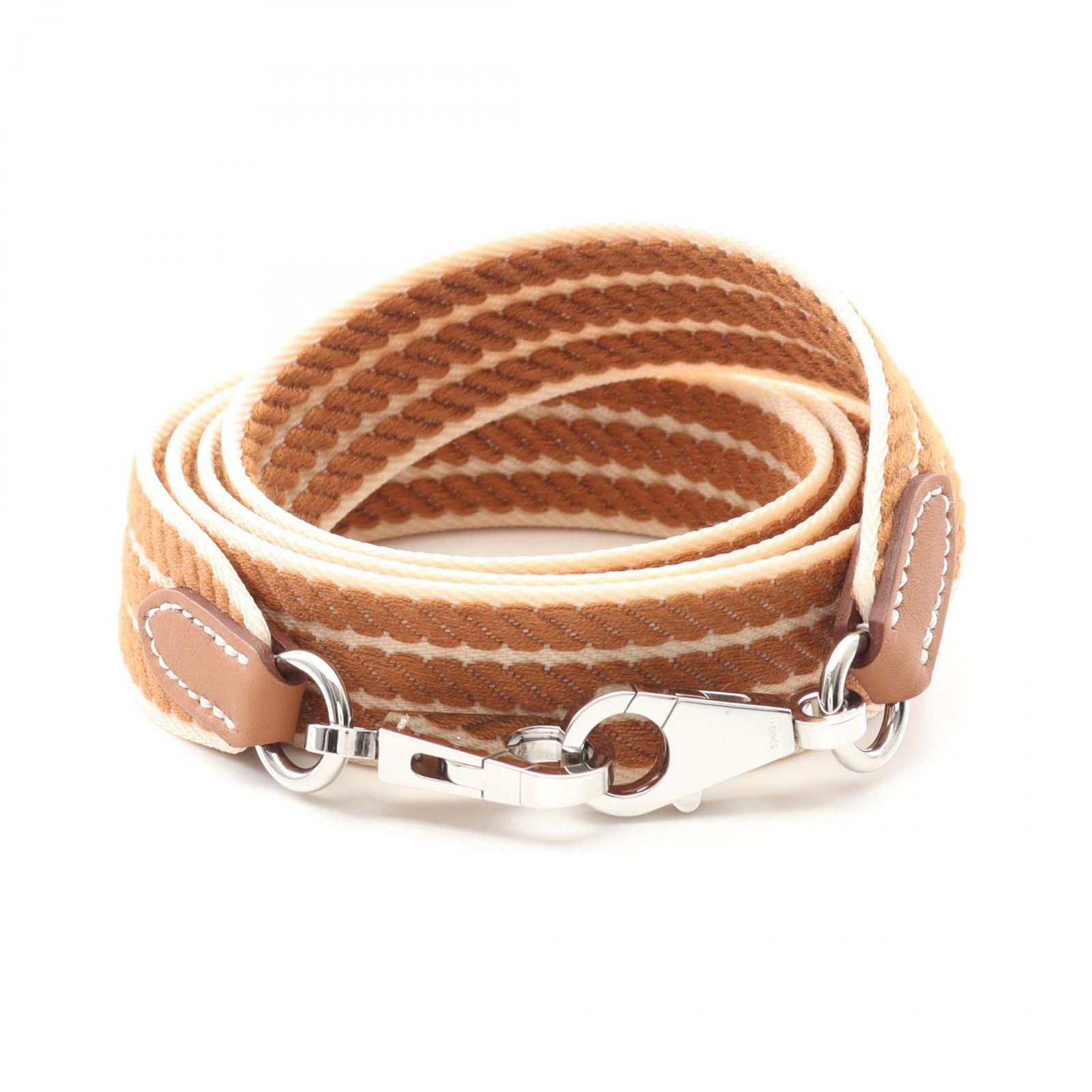エルメス HERMES ショルダーストラップ バンドリエール サングル コルタージュ ゴールド ゴールド キャンバス バンドリエール サングル コルダージュ ゴールド レディース