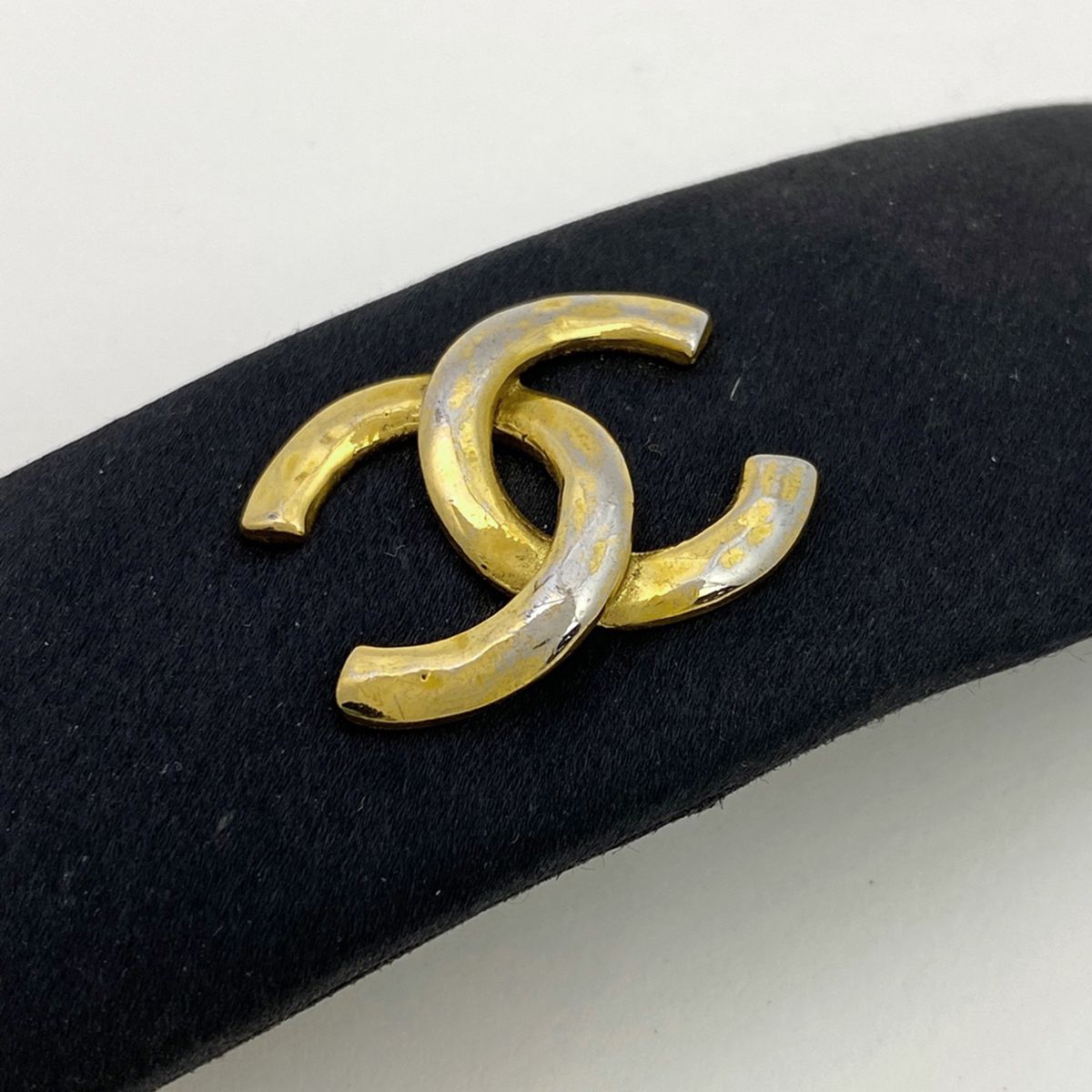 シャネル CHANEL ココマーク バレッタ CC ターンロック 髪留め