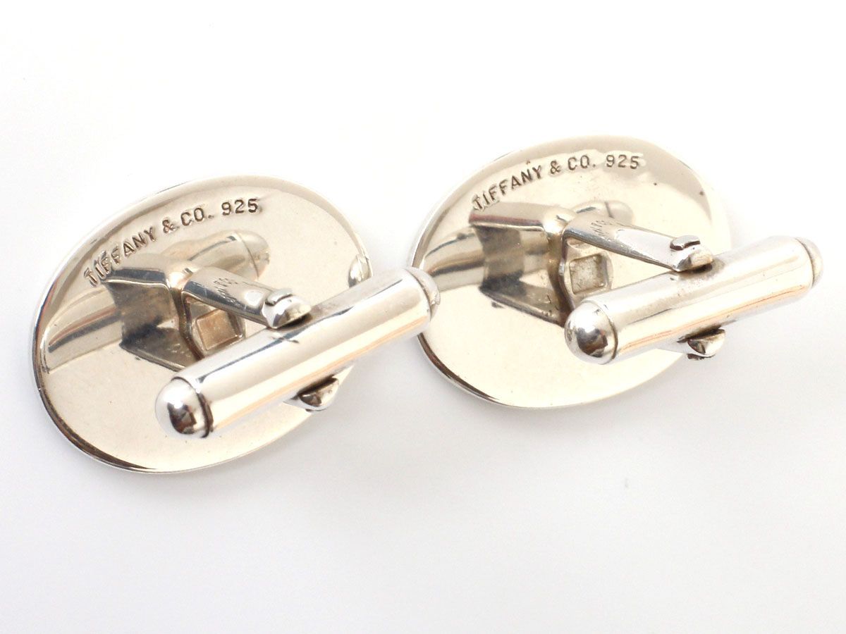 Tiffany & Co. ボタン型カフリンクス　SV925/750 楽天市場】ティファニー カフス ボタン ボタンモチーフ コンビ