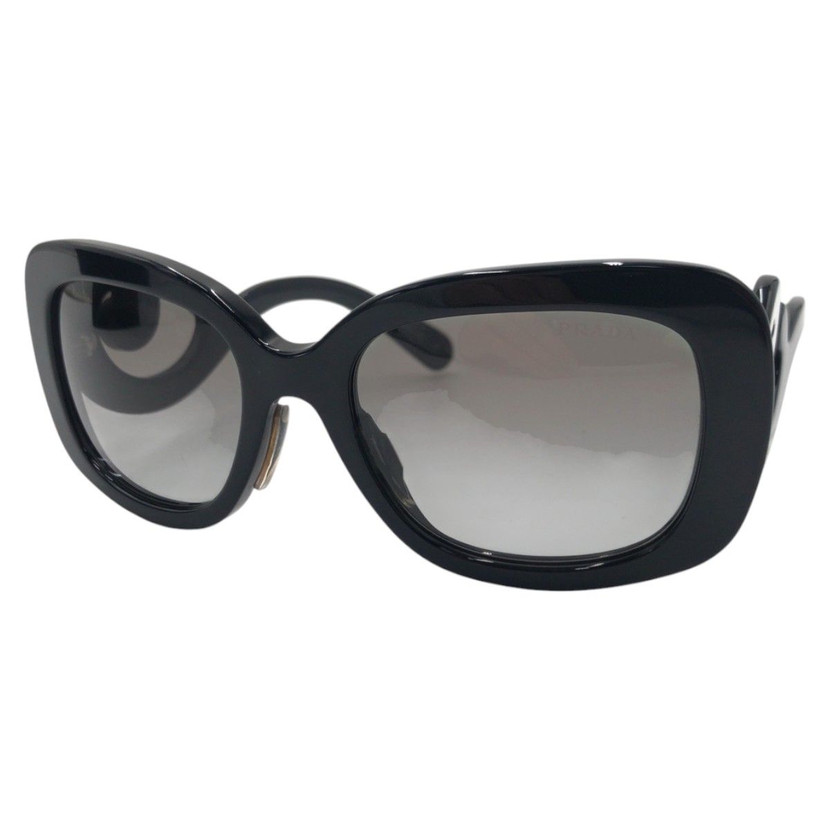 prada プラダ ミニマルバロック サングラス SPR270 美品 PRADA プラダ ミニマル バロック ブラック 黒 プラスチック