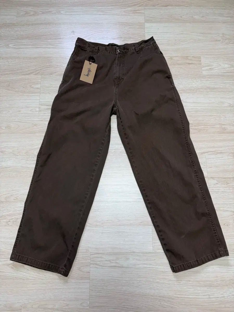 STUSSY ステューシー ウォークギア スラックス ツイル ブラウン 30