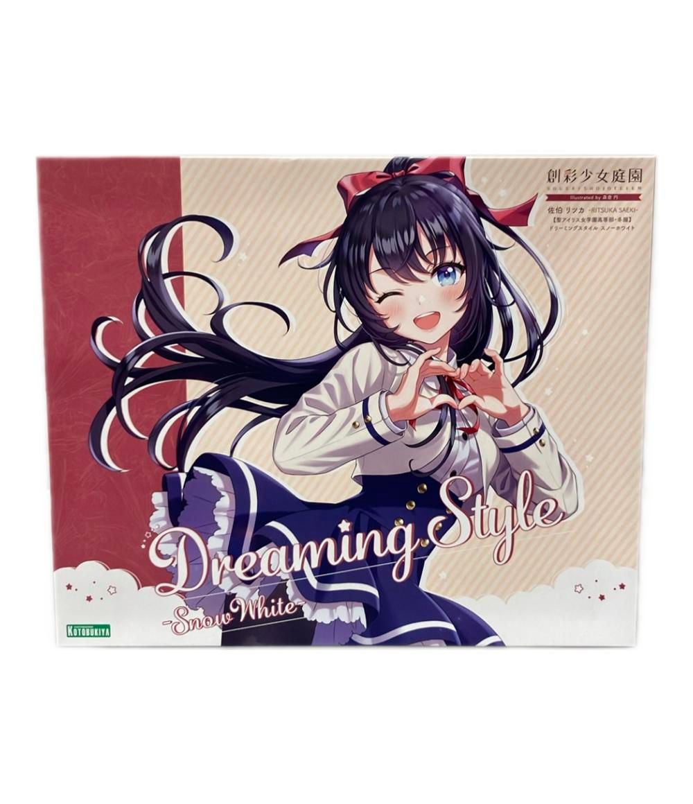 KOTOBUKIYA 創彩少女庭園 コトブキヤ 佐伯リツカ 聖アイリス女学園高等部 冬服 ドリーミングスタイル スノーホワイト プラモデル