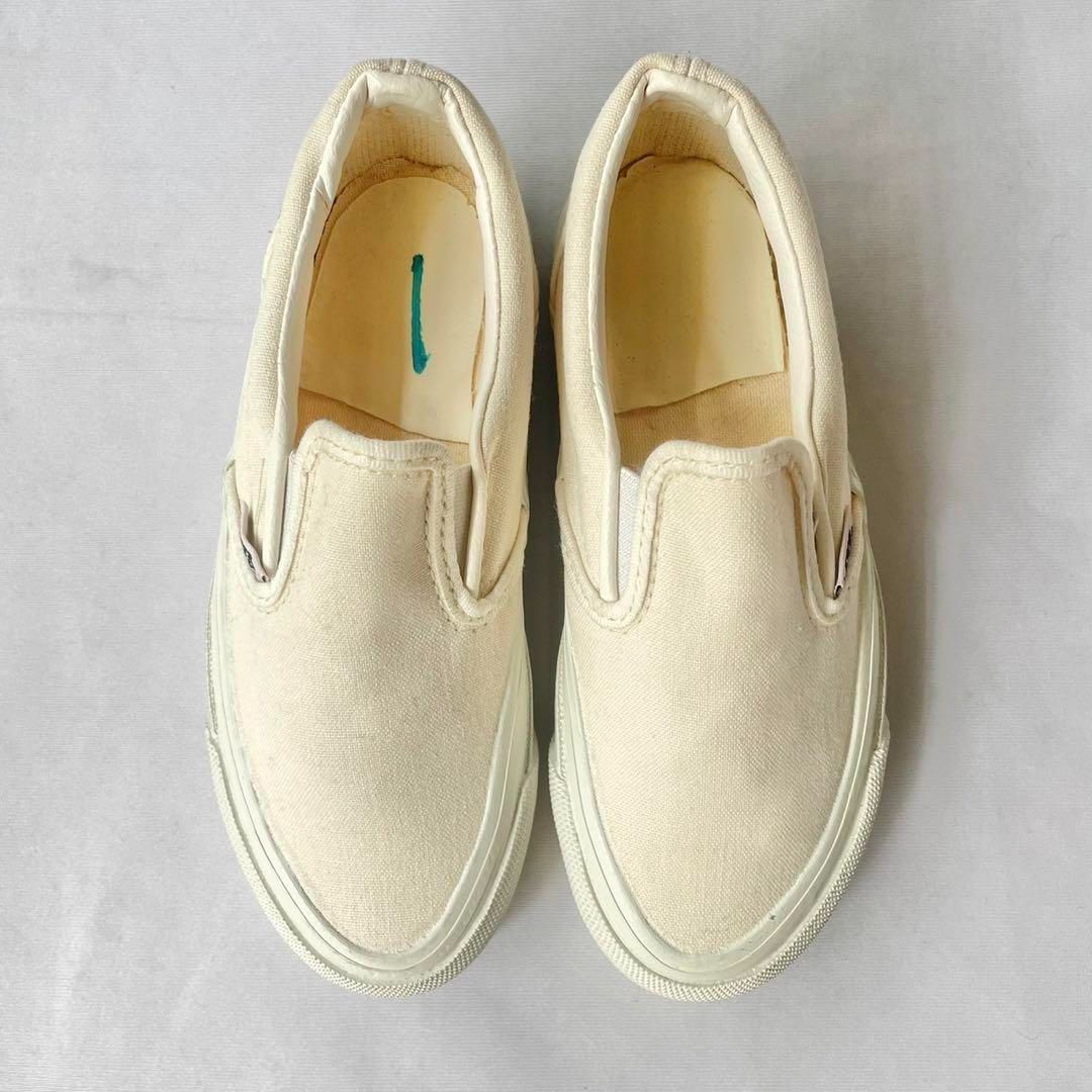 80s vintage USA製 slip-on スリッポン vans キッズ - メルカリ