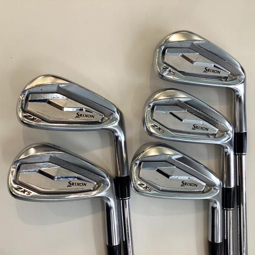 中古】 ダンロップ SRIXON ZX5 6S アイアンセット IR 純正特注