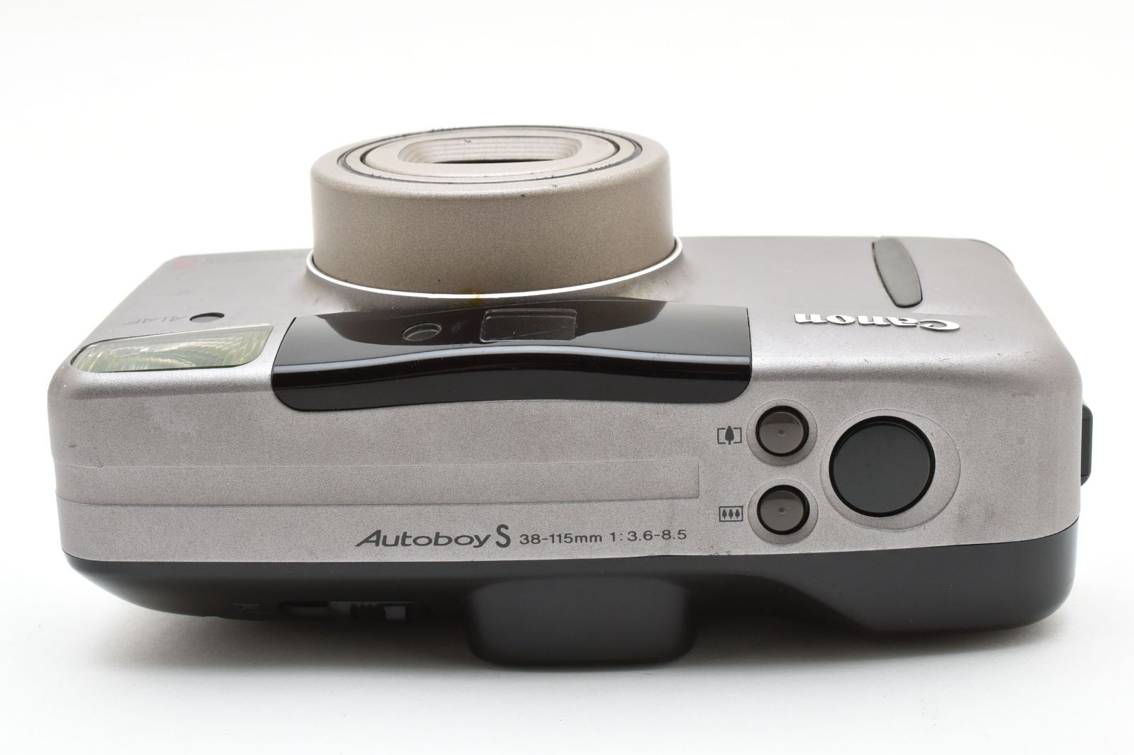 【完動品/返品保証】Canon Autoboy S コンパクトフィルムカメラ ◎文字が入る◎Canon New Autoboy キャノン フィルムカメラ 黒
