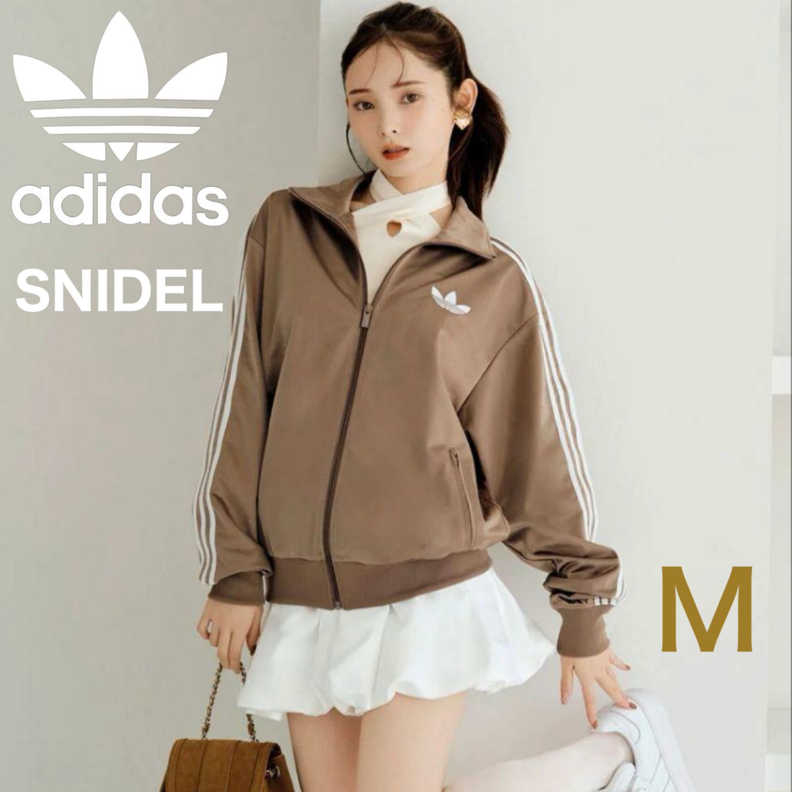 新品M⭐️adidas スナイデル トラックジャケット/ジャージ 刺繍トレ 