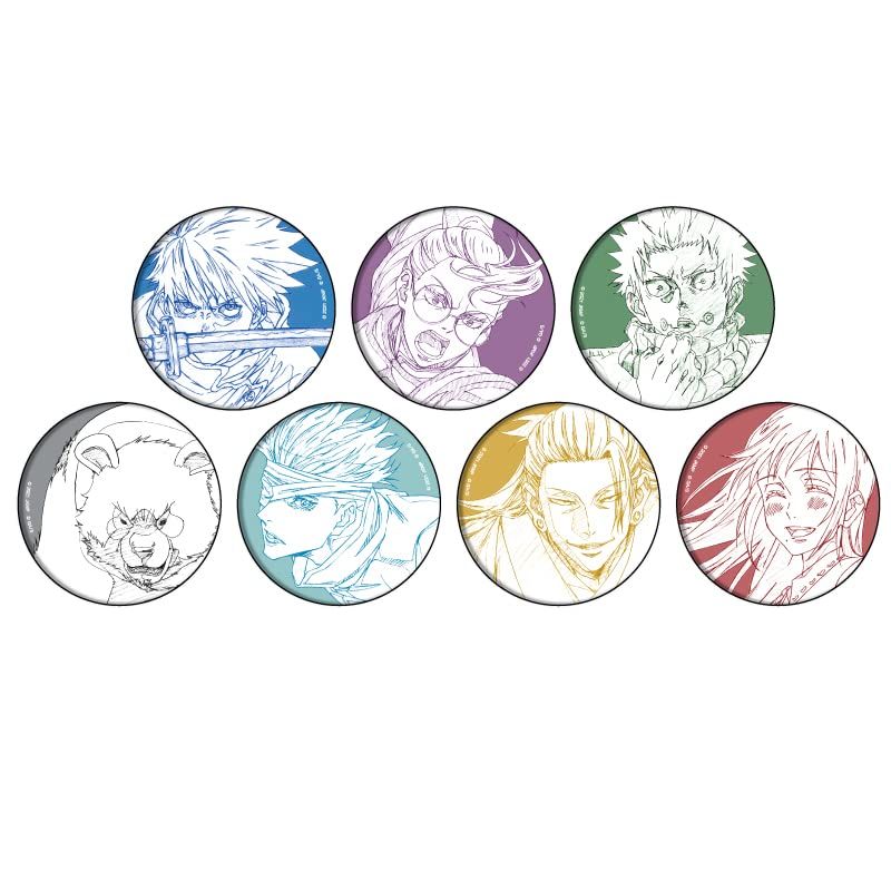 マッパ(Mappa) 劇場版 呪術廻戦 0 01 ベルベット仕様 缶バッジ 7個入りBOX