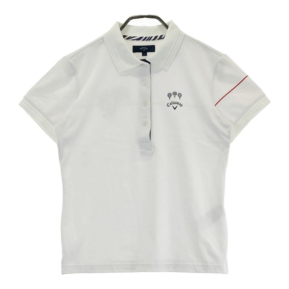 サイズ：L CALLAWAY キャロウェイ 241-6251802 半袖ポロシャツ