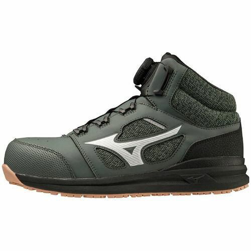 2営業日で発送 MIZUNO ミズノ ミズノ ALMIGHTY LSII73M BOA カーキXホワイト 260 F1GA220336260 7217